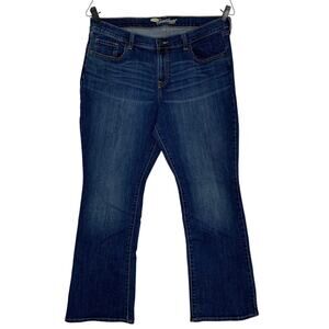 Old Navy The Sweet Heart Jeans Blue 5 Working Pockets Belt Loops Size 16 Short